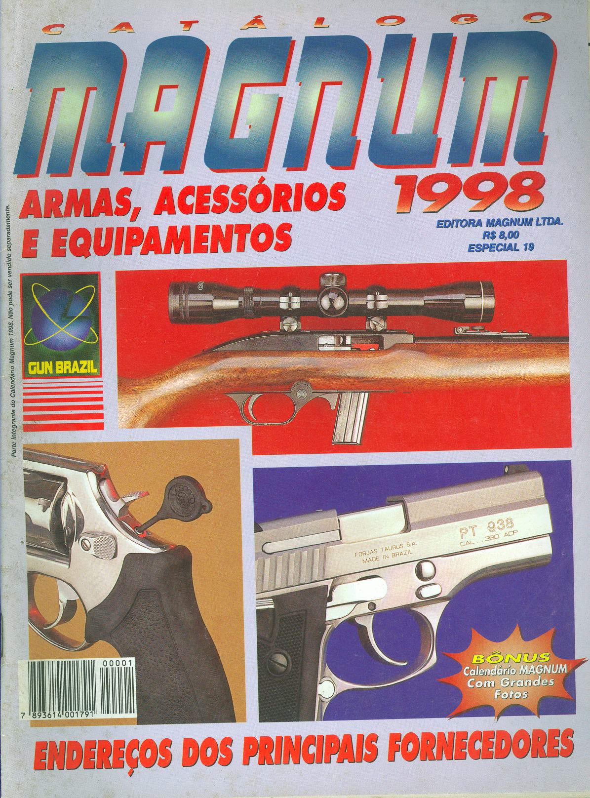 Revista Magnum - Especial 19 - Armas, Acessórios e Equipamentos